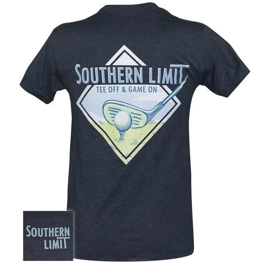 Men's short-sleeve retro kayaking tee-Southern Limits Tee Off Game On Golf Unisex T-Shirt