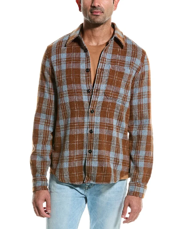 Todd Snyder Guide Suede-Trim Shirt