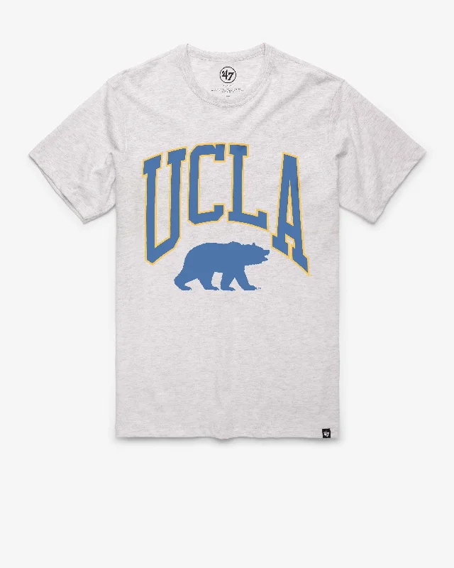 Men's short-sleeve vibrant tropical warm mustard tee-UCLA BRUINS WALK TALL '47 FRANKLIN TEE