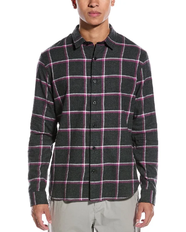 Vince Brushed Flannel Shirt