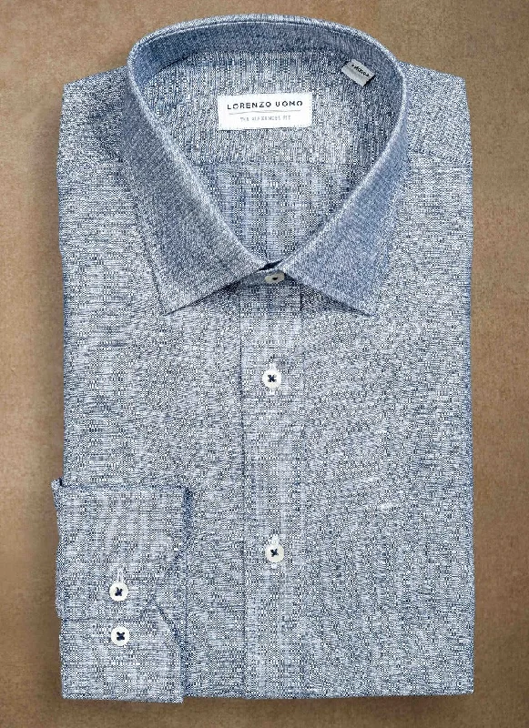 Alexander "Mille Rombi" Washed Denim Linen Shirt