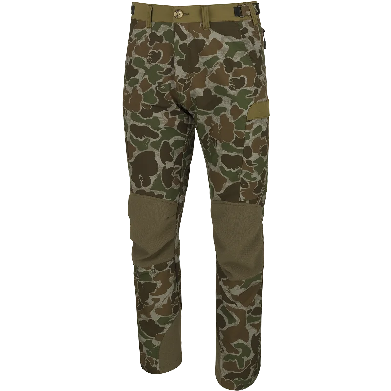 men's tall wool brown pants-Men's Tech Stretch Turkey Hunting Pant