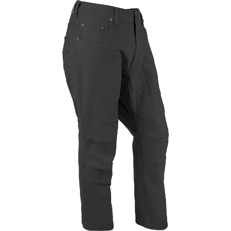 men's 36-inch casual navy pants-Stretch Canvas Pants