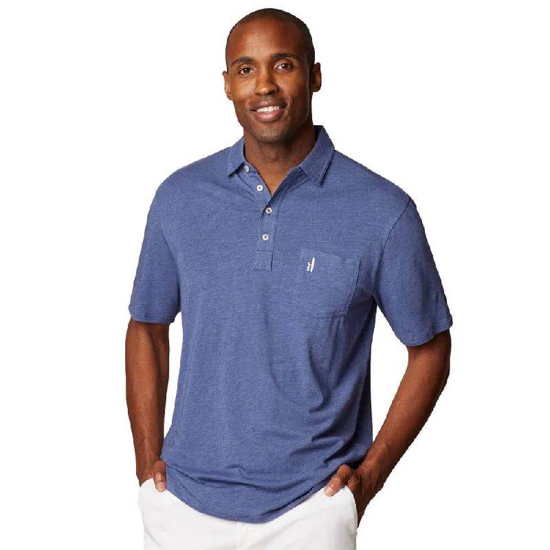 Men's short-sleeve muted basketball tee-Johnnie-O Heathered Original 2.0 Polo Shirt - Oceanside*