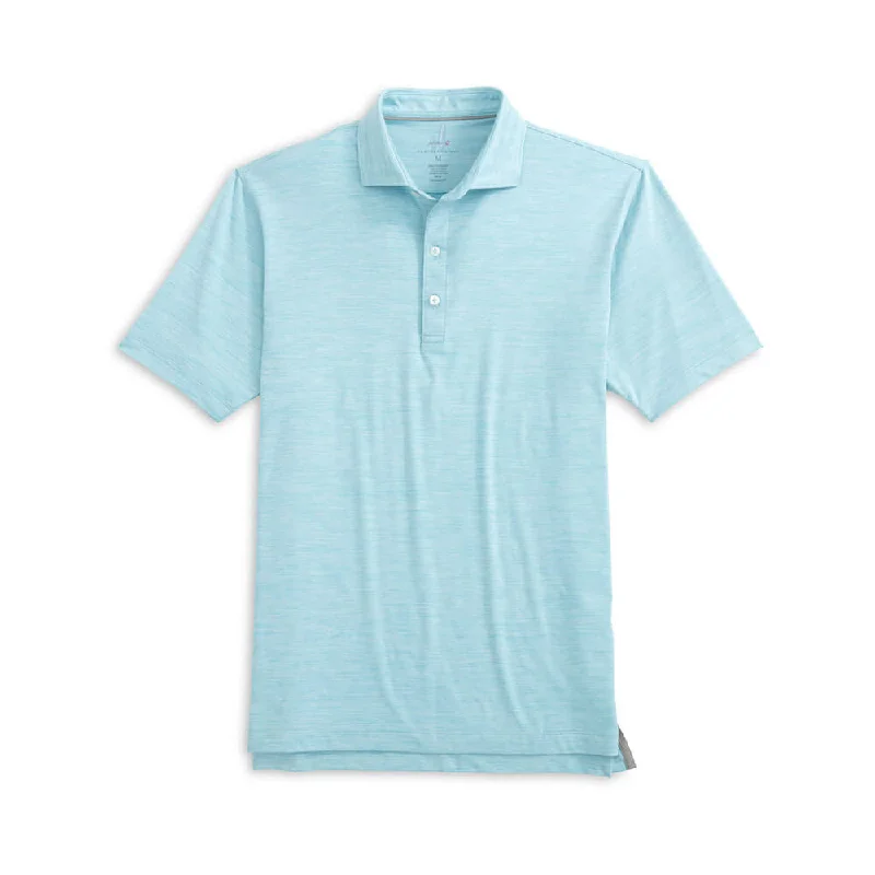 Men's short-sleeve bold sturdy low-cost top-Johnnie-O Huron Prep-Formance Polo Shirt - Permafrost